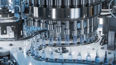 Medical,Ampoule,Production,Line,At,Modern,Modern,Pharmaceutical,Factory.,Glass Medical,Ampoule,Production,Line,At,Modern,Modern,Pharmaceutical,Factory.,Glass